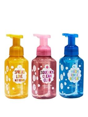 NEW 3X Bath & Body Works Kid’s Foaming Hand Soap Collection Bundle 8.75 fl oz
